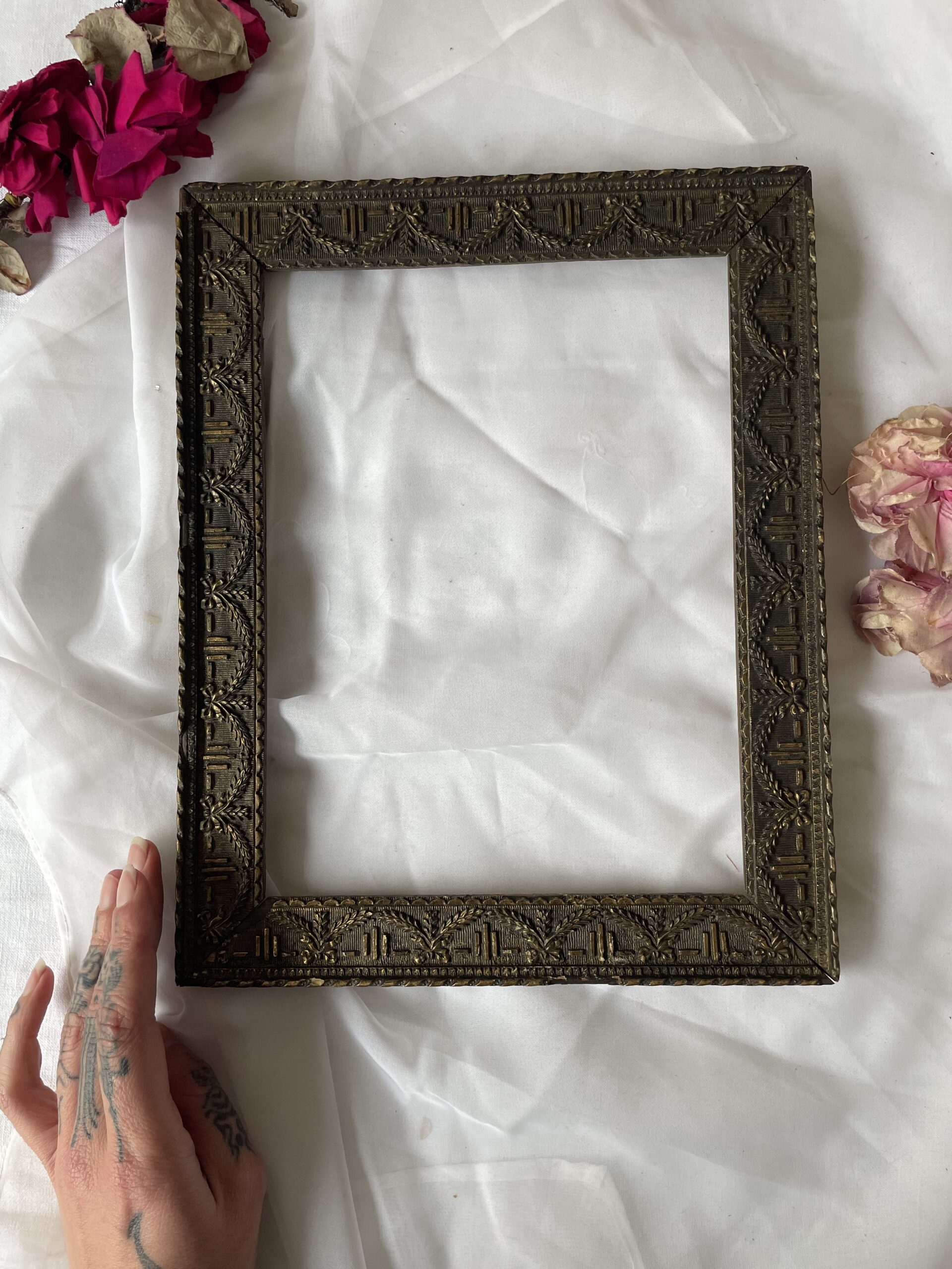 CADRE PATINE NATURELLE VIEILLIE