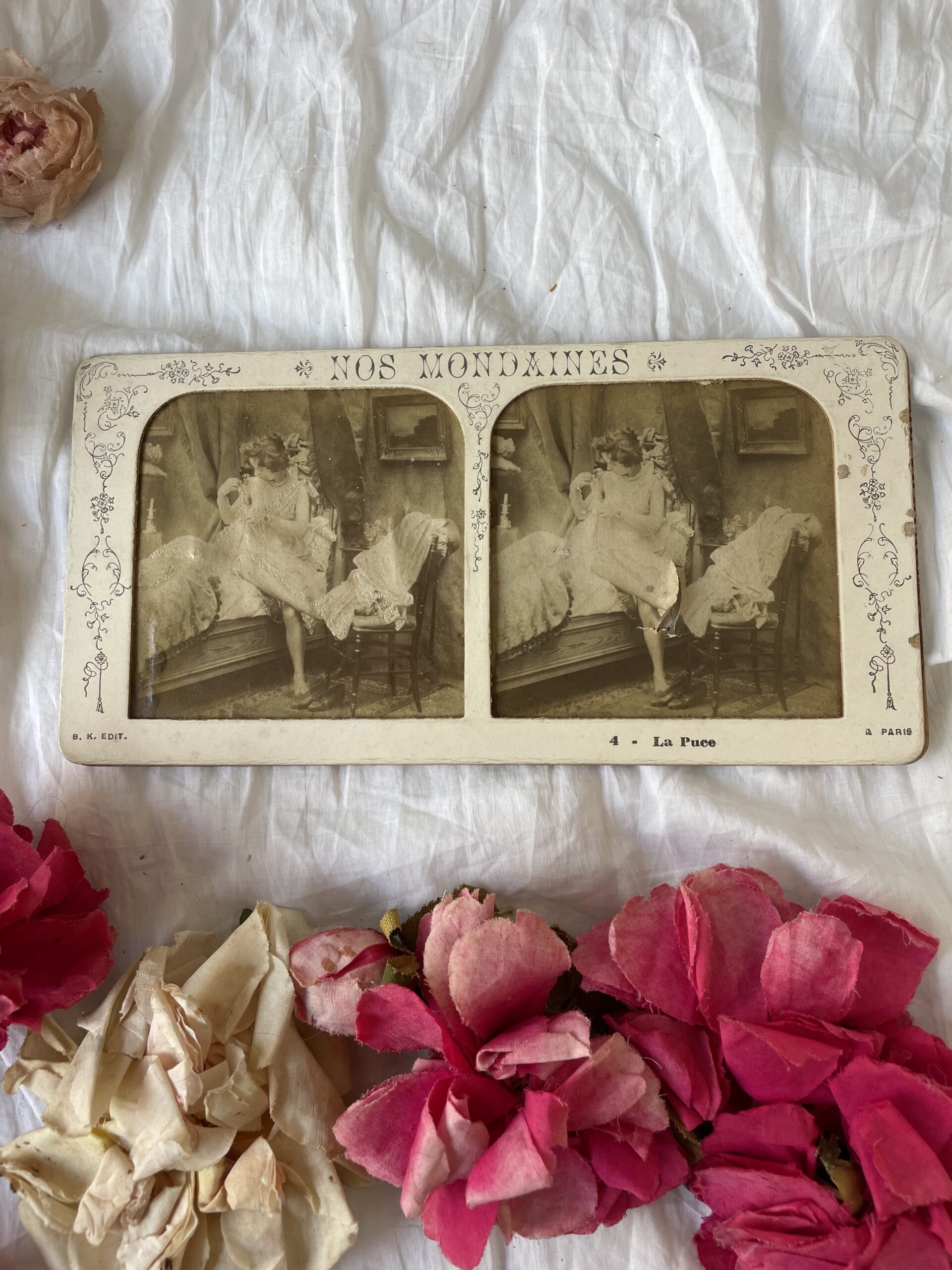 PHOTOGRAPHIE ÉROTIQUE 1900 NOS MONDAINES