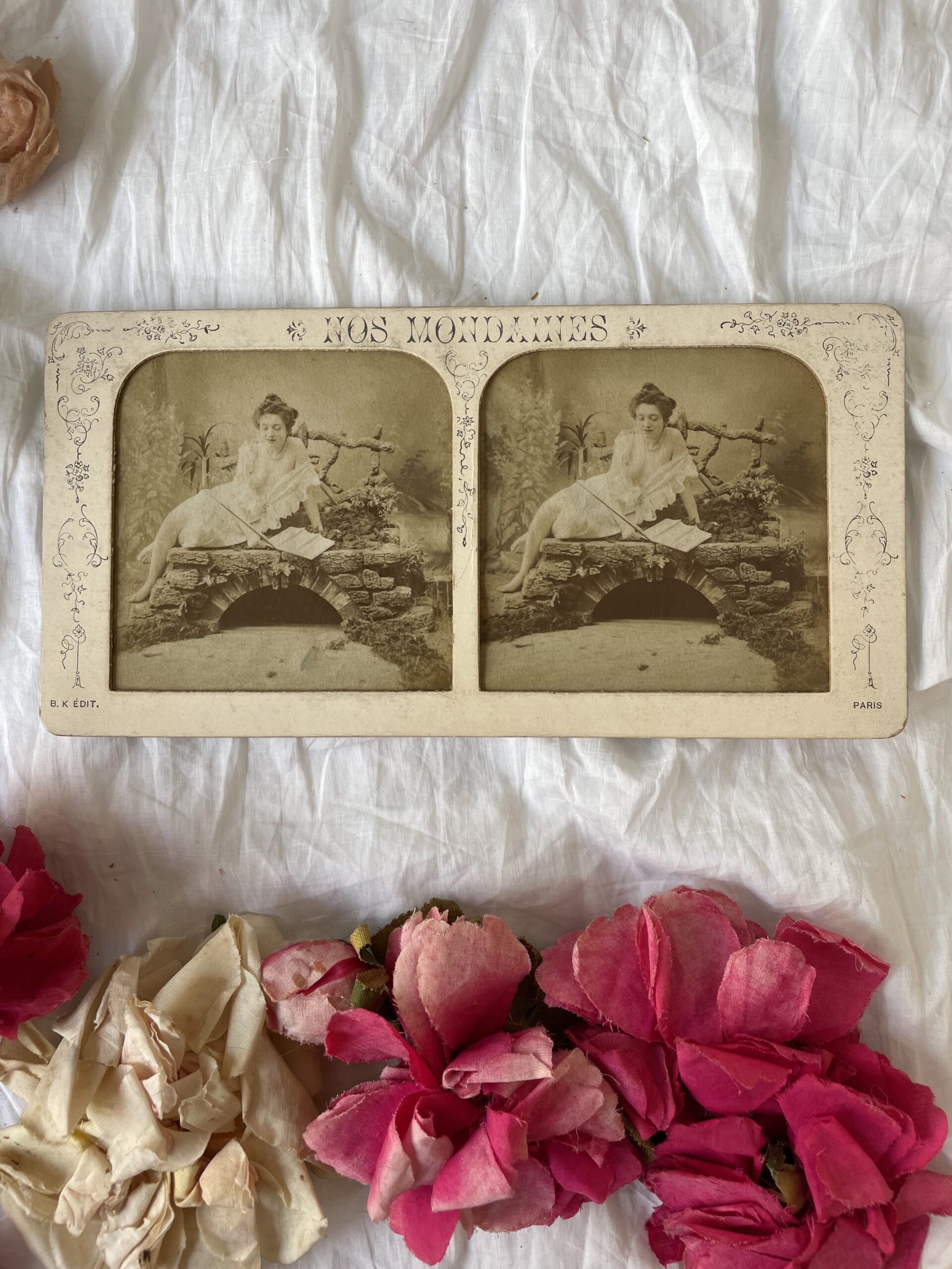 PHOTOGRAPHIE ÉROTIQUE 1900 NOS MONDAINES