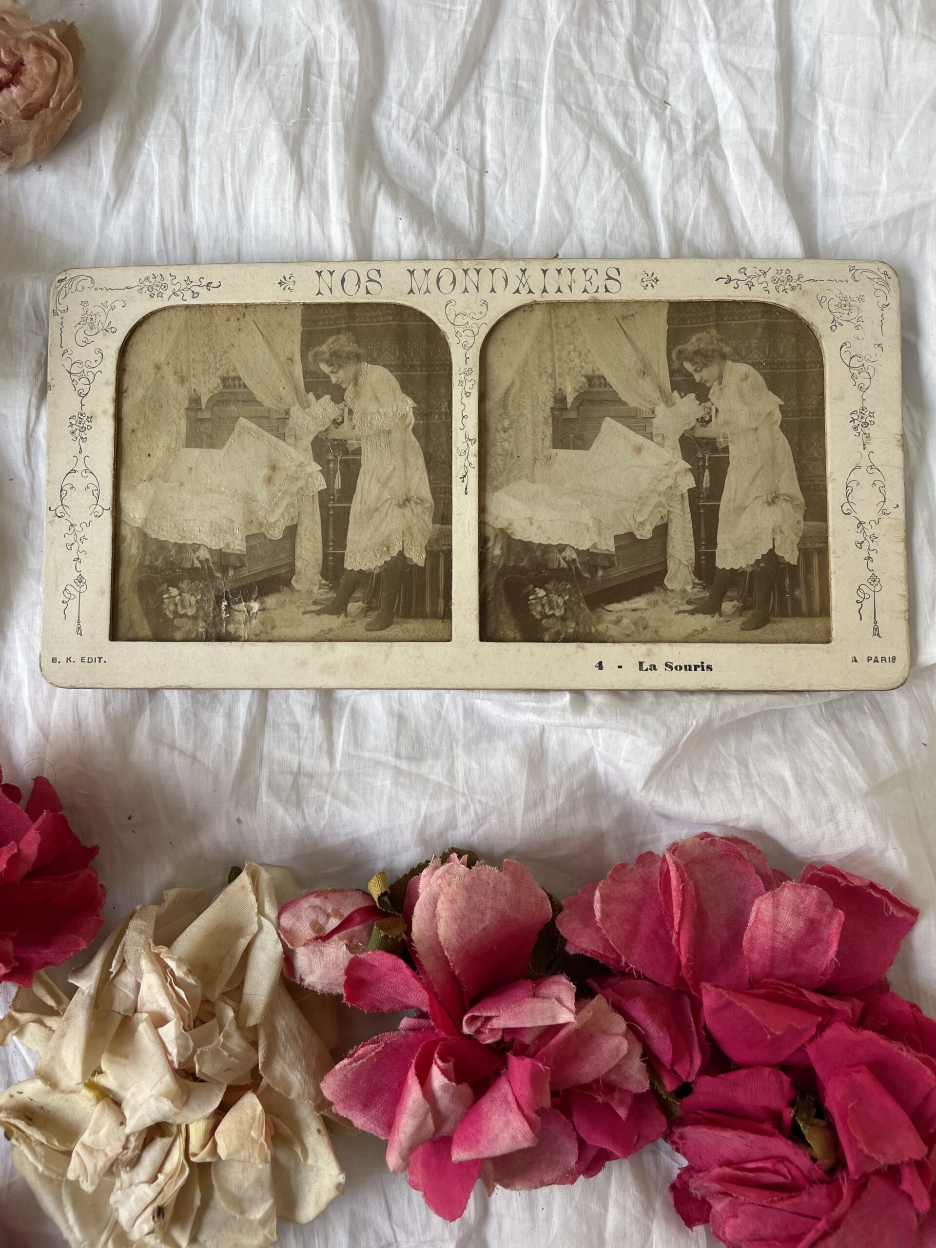 PHOTOGRAPHIE ÉROTIQUE 1900 NOS MONDAINES