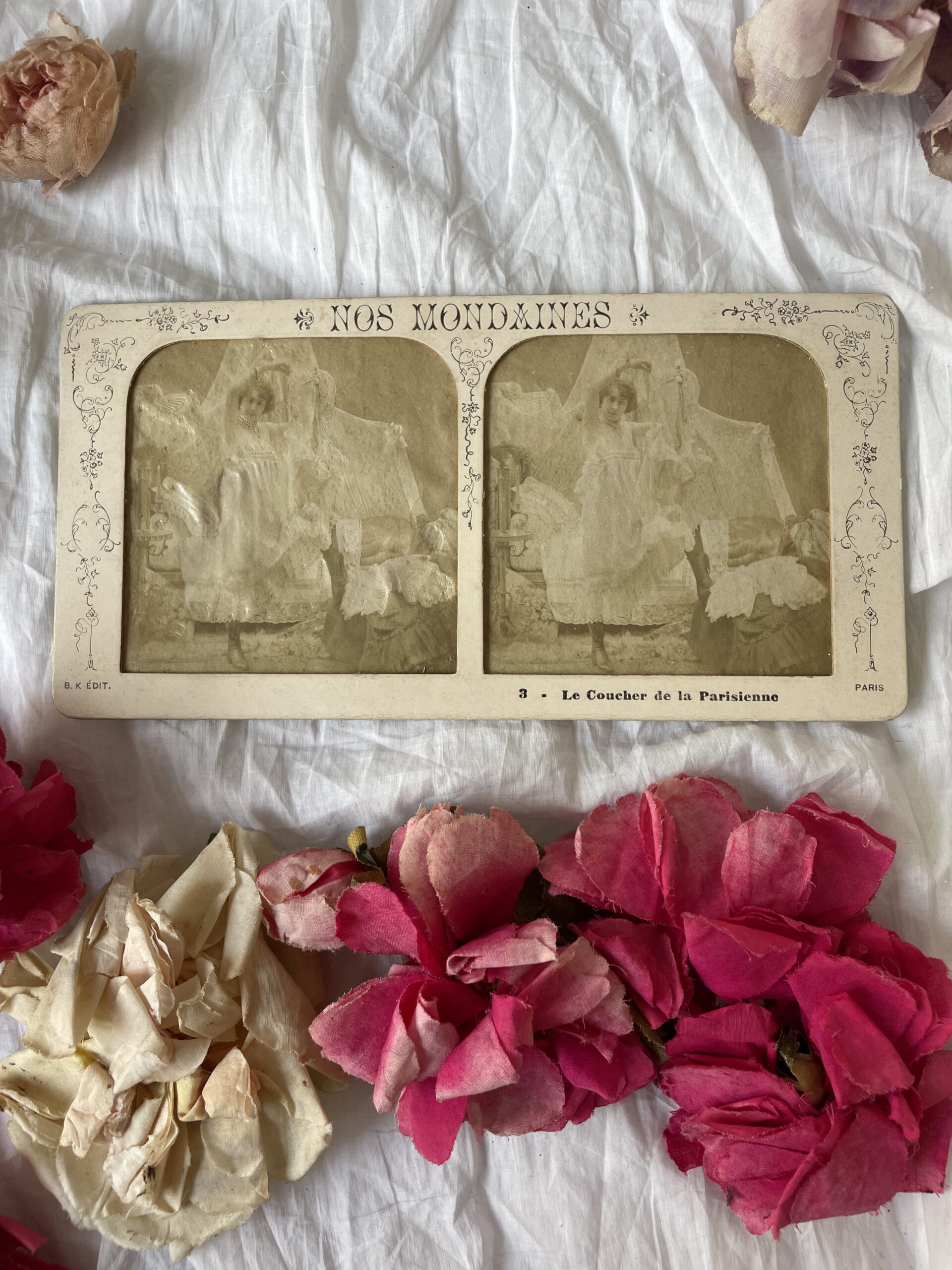 PHOTOGRAPHIE ÉROTIQUE 1900 NOS MONDAINES