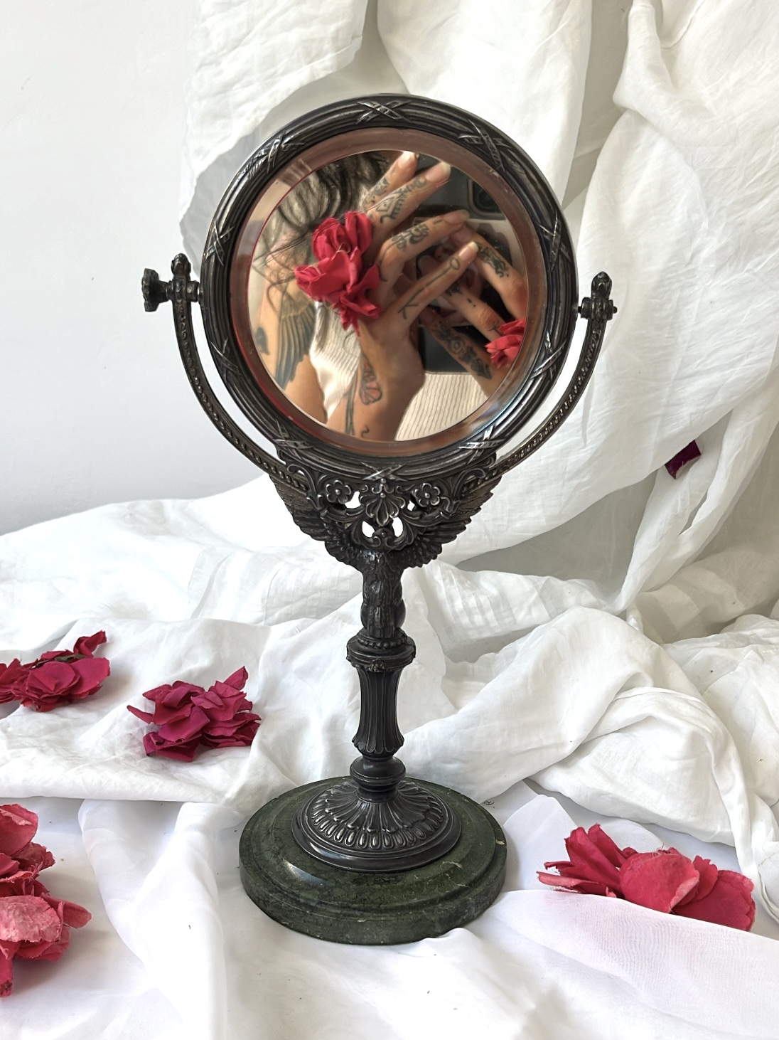 MIROIR DE TOILETTE PIVOTANT